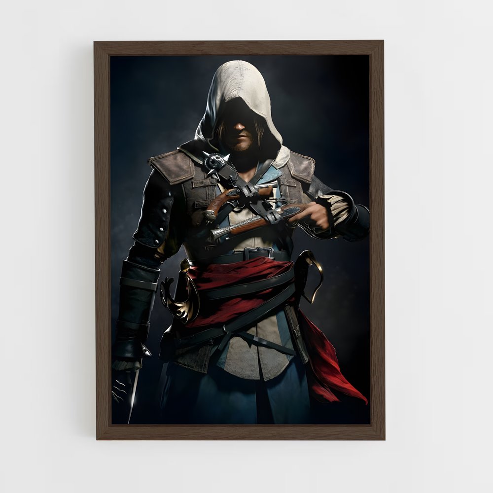 Poster Edward Kenway : L’Assassin des Mers – affiche Assassin's Creed (vue 5)